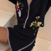 7772-black-night-garden-mini-wrap-skirt-2.webp Black Night Garden Mini Wrap Skirt