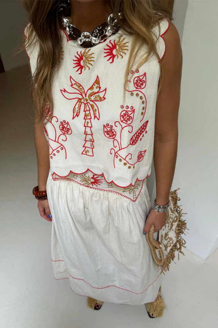 7909-cream-and-red-pollenca-top-4.webp Cream and Red Pollenca Top