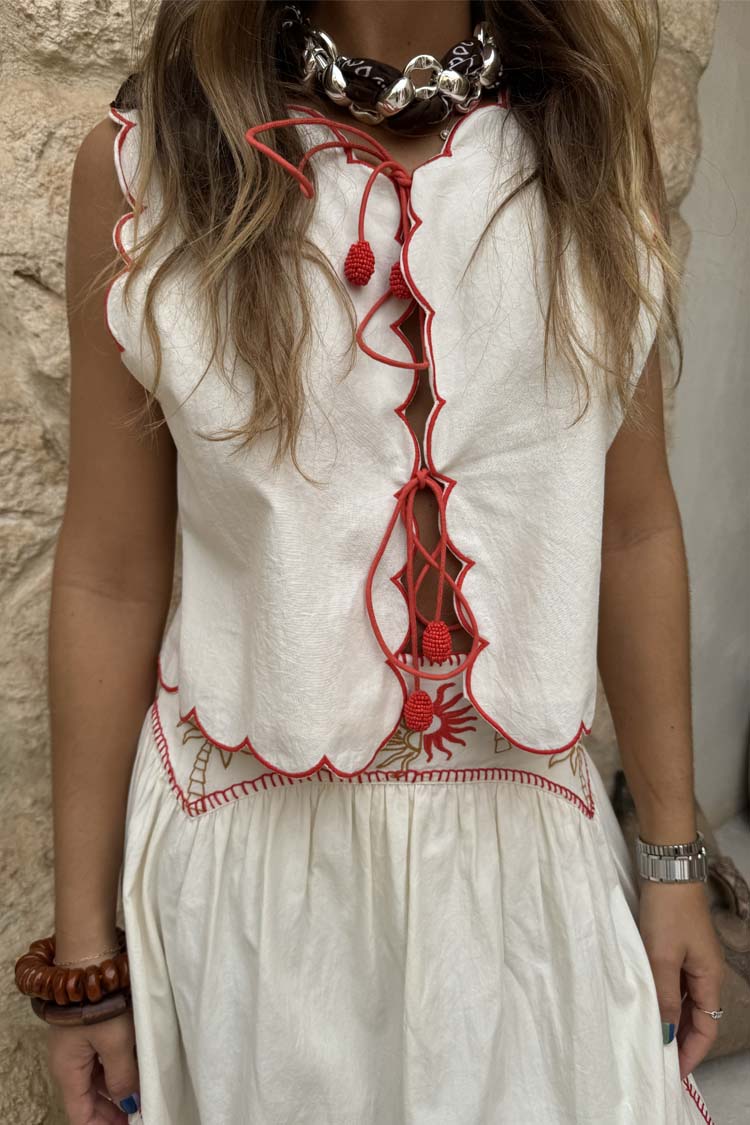 7909-cream-and-red-pollenca-top-6.jpg Cream and Red Pollenca Top