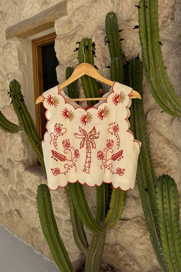 7909-cream-and-red-pollenca-top-8.jpg Cream and Red Pollenca Top