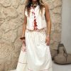 7909-cream-and-red-pollenca-top-9.jpg Cream and Red Pollenca Top