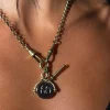 Deloris I Love You Lariat Necklace