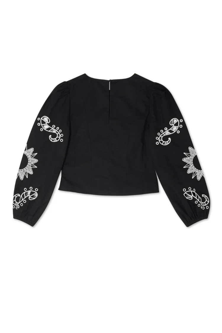 7992-dir-1679091c5a88-6-variation-10.webp Black Enchanted Lillie Top