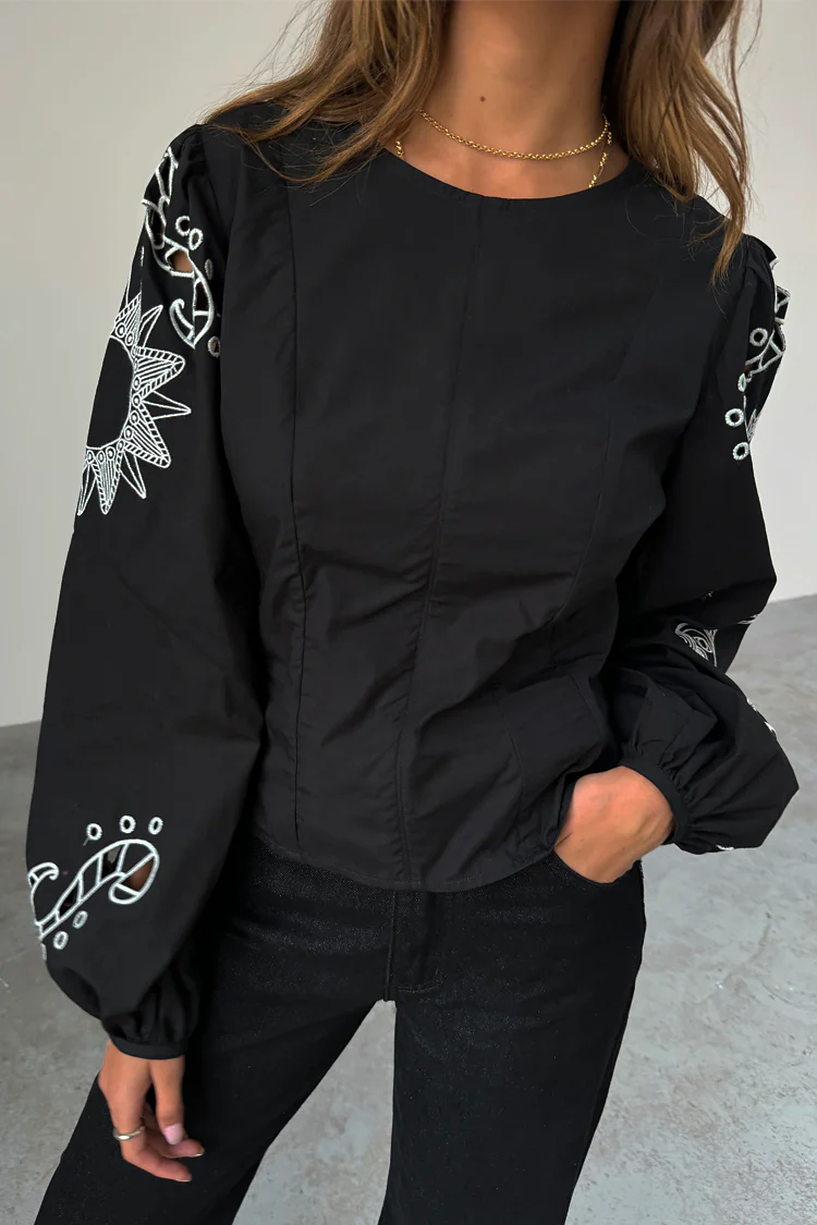 7992-dir-1679091c5a88-6-variation-6.webp Black Enchanted Lillie Top