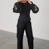 7992-dir-1679091c5a88-6-variation-8.webp Black Enchanted Lillie Top