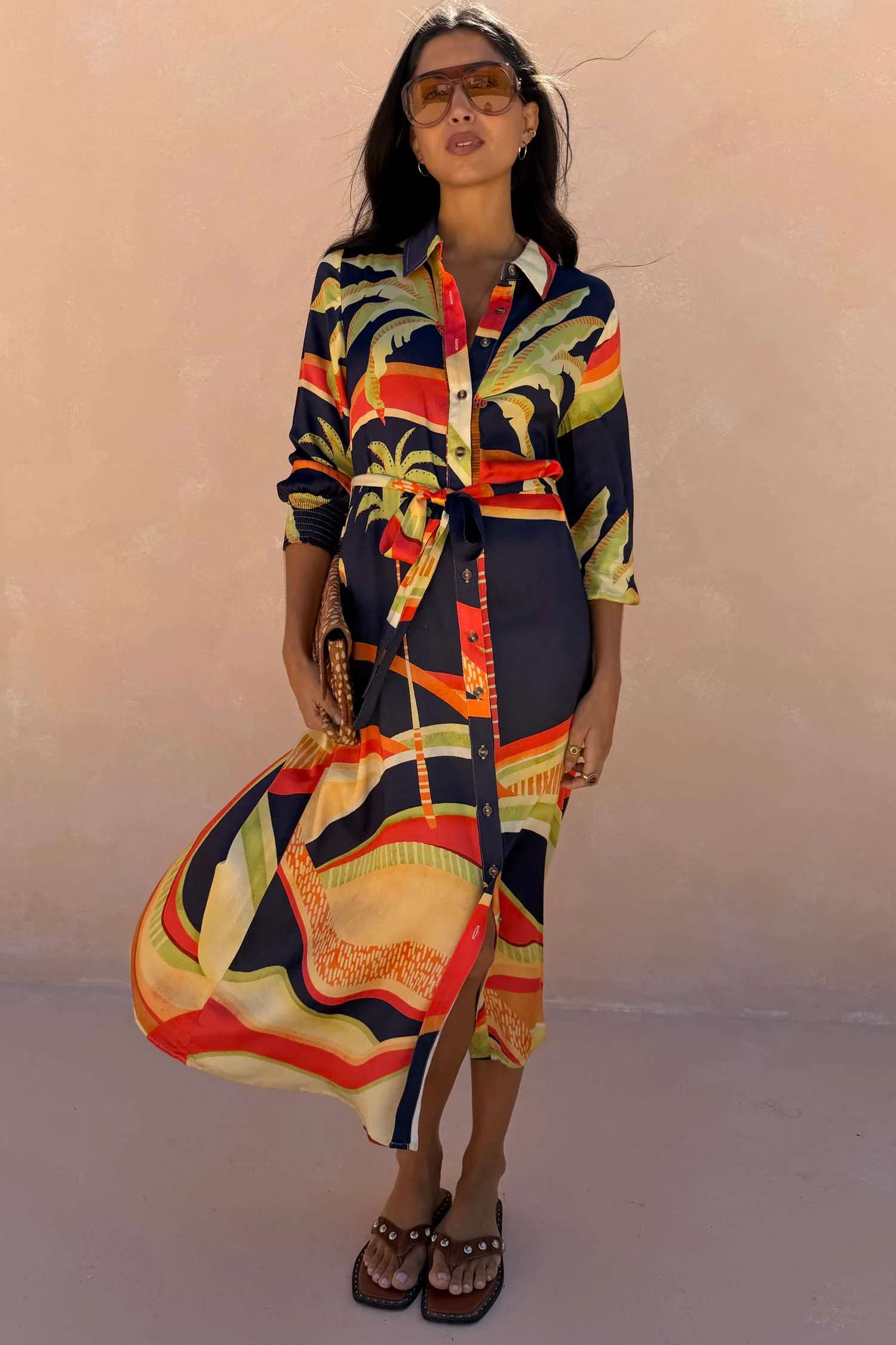 8078-dir-1679091c5a88-6-variation-5.webp Blue Palm Shirt Dress