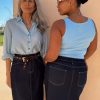 81-ice-blue-studded-rib-vest-6.jpg Ice Blue Studded Rib Vest