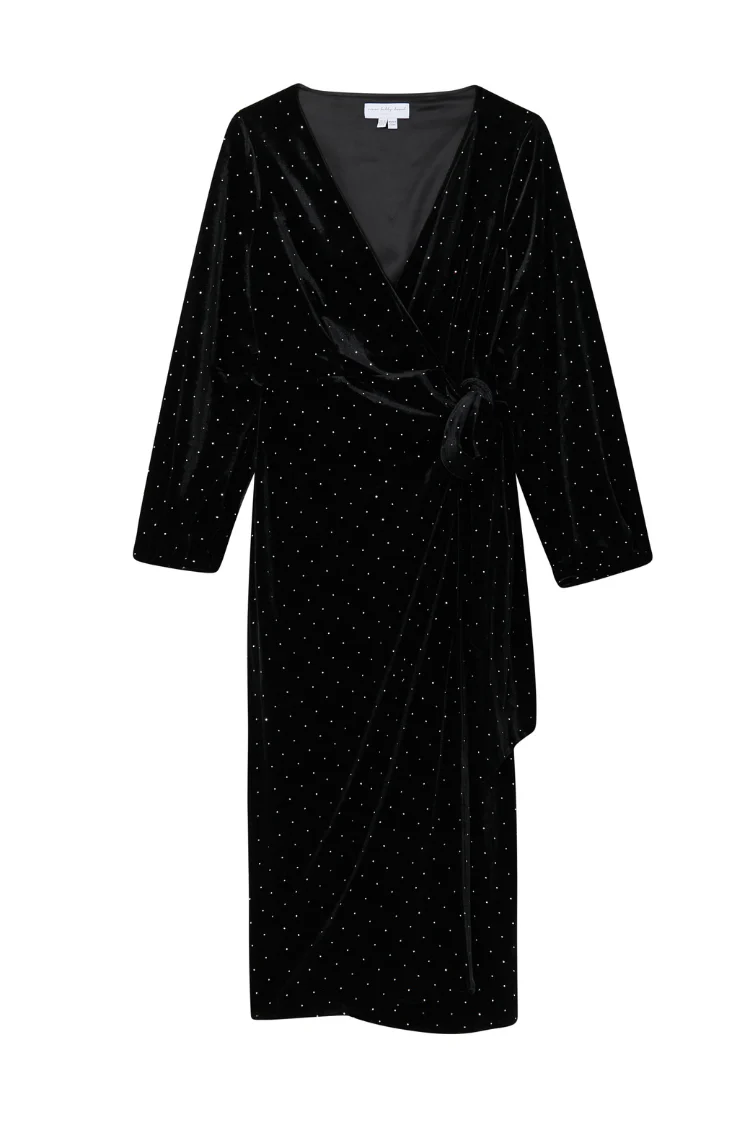 8118-dir-a87ff679a2f3-4-variation-9.webp Black Velvet Midi Vienna Dress Petite