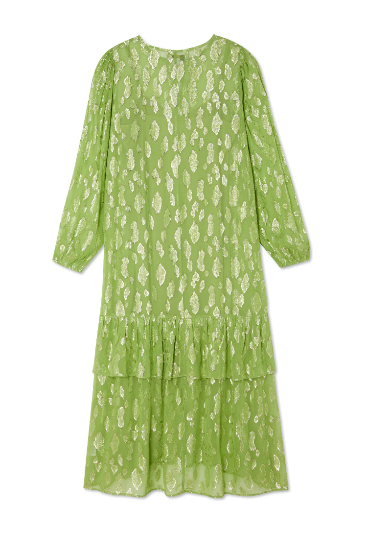8220-green-jacquard-harmony-dress-petite-8.webp Green Jacquard Harmony Dress Petite