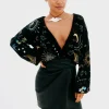 8284-black-vegan-leather-mini-jaspre-skirt-petite-2.webp Black Vegan Leather Mini Jaspre Skirt Petite