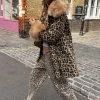 Leopard Barrel Jeans Petite