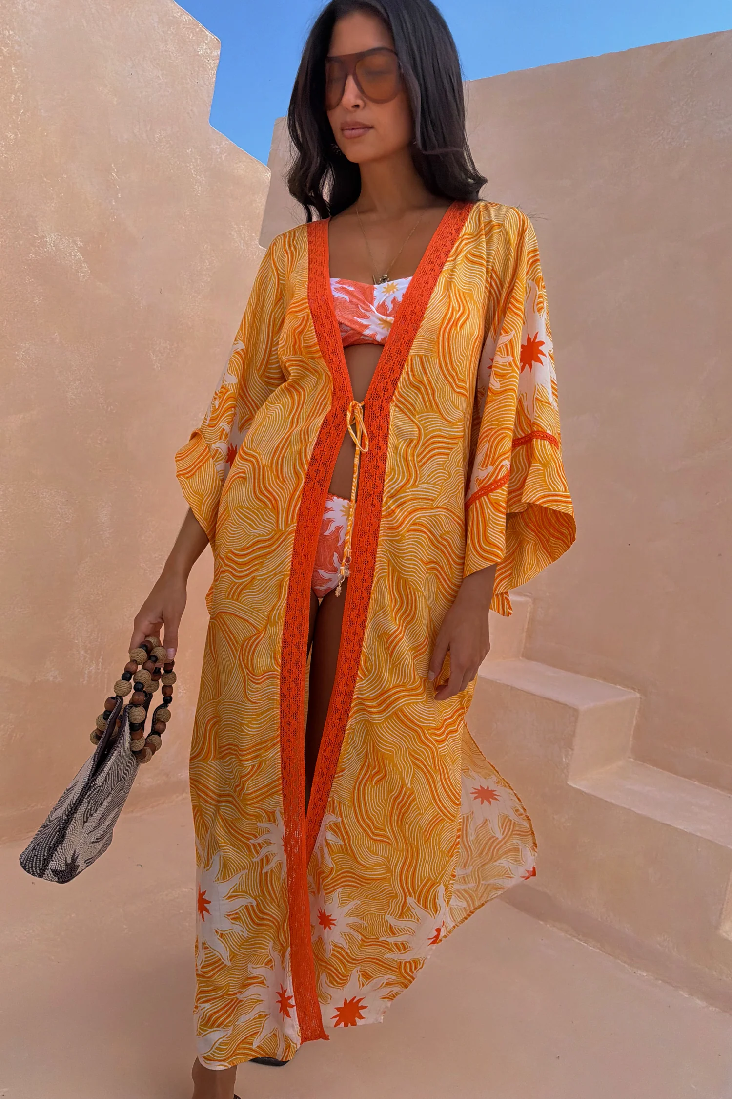 838-yellow-sun-kimono-with-beading-6.webp Yellow Sun Kimono with Beading