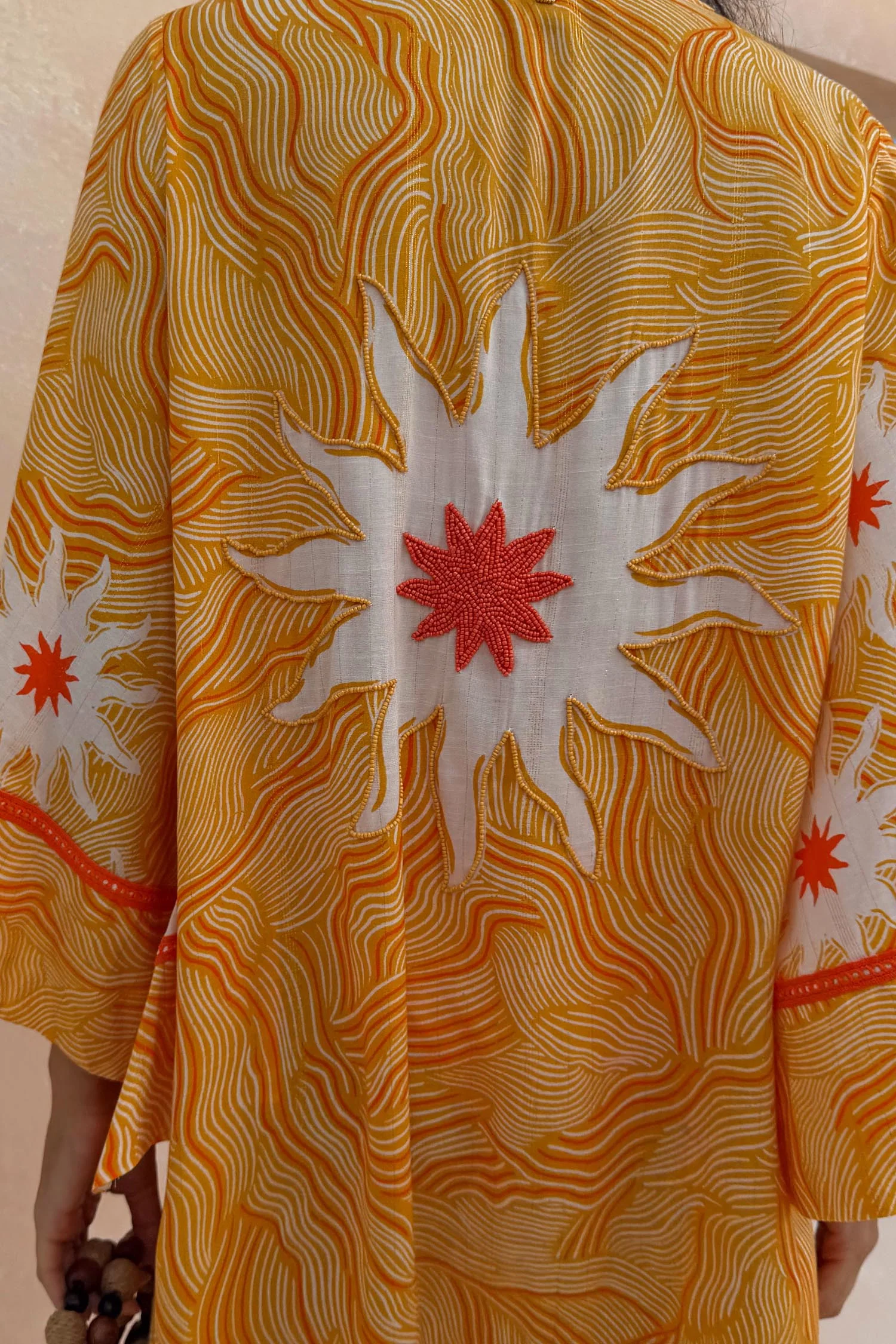 838-yellow-sun-kimono-with-beading-9.webp Yellow Sun Kimono with Beading