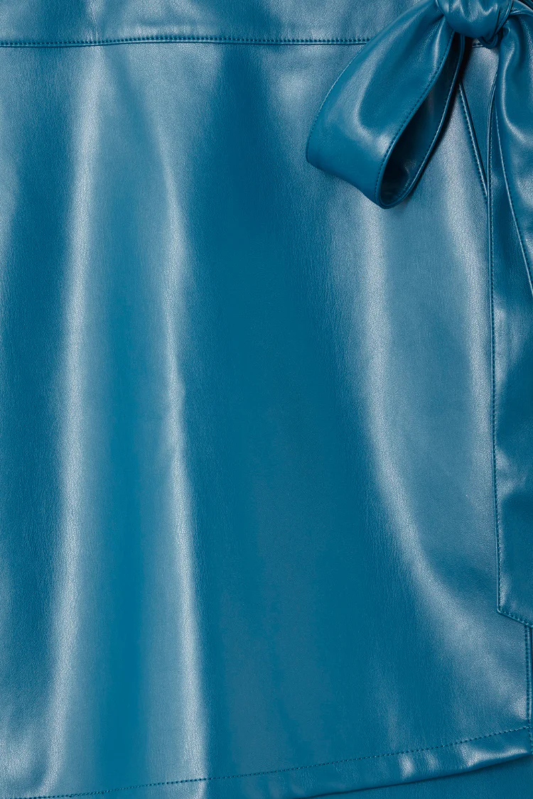 8383-teal-vegan-leather-mini-jaspre-skirt-petite-13.webp Teal Vegan Leather Mini Jaspre Skirt Petite