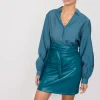 8383-teal-vegan-leather-mini-jaspre-skirt-petite-9.webp Teal Vegan Leather Mini Jaspre Skirt Petite