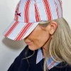 8398-blue-cotton-stripe-cap-with-fish-embroidery-4.webp Blue Cotton Stripe Cap with Fish Embroidery