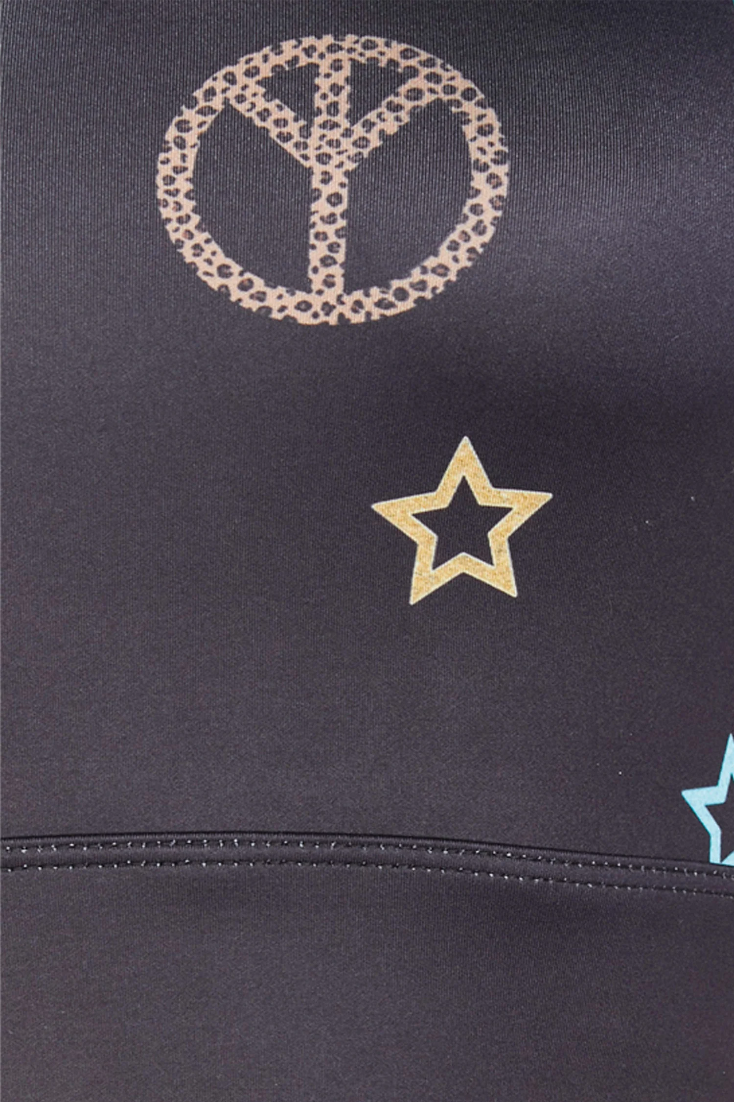 Peace Athleisure Crop Top