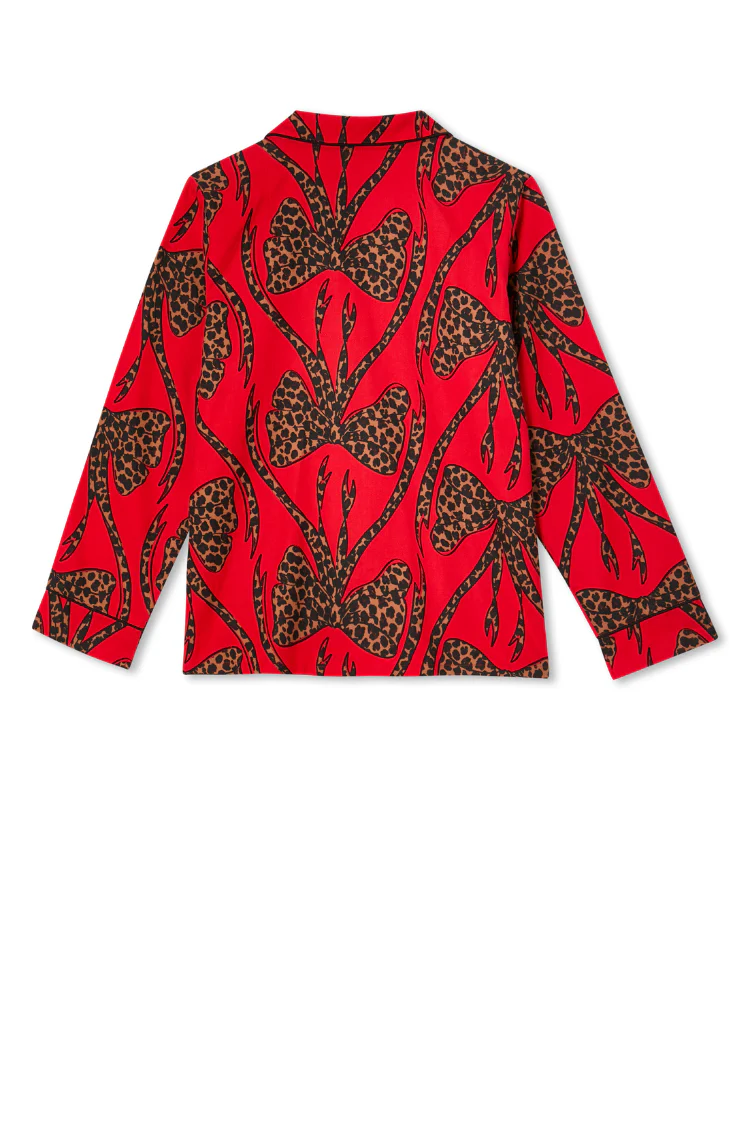 8452-kids-red-bow-cotton-button-through-pyjamas-10.webp Kids Red Bow Cotton Button Through Pyjamas