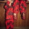 8452-kids-red-bow-cotton-button-through-pyjamas-2.webp Kids Red Bow Cotton Button Through Pyjamas