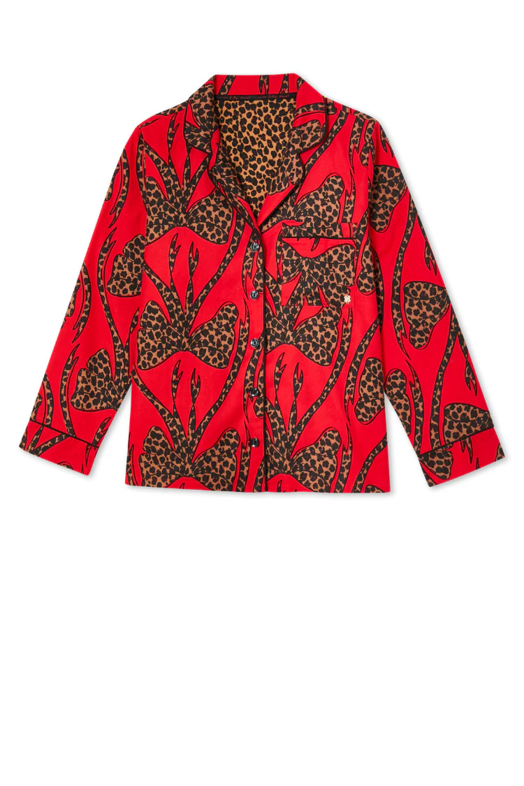 8452-kids-red-bow-cotton-button-through-pyjamas-9.webp Kids Red Bow Cotton Button Through Pyjamas