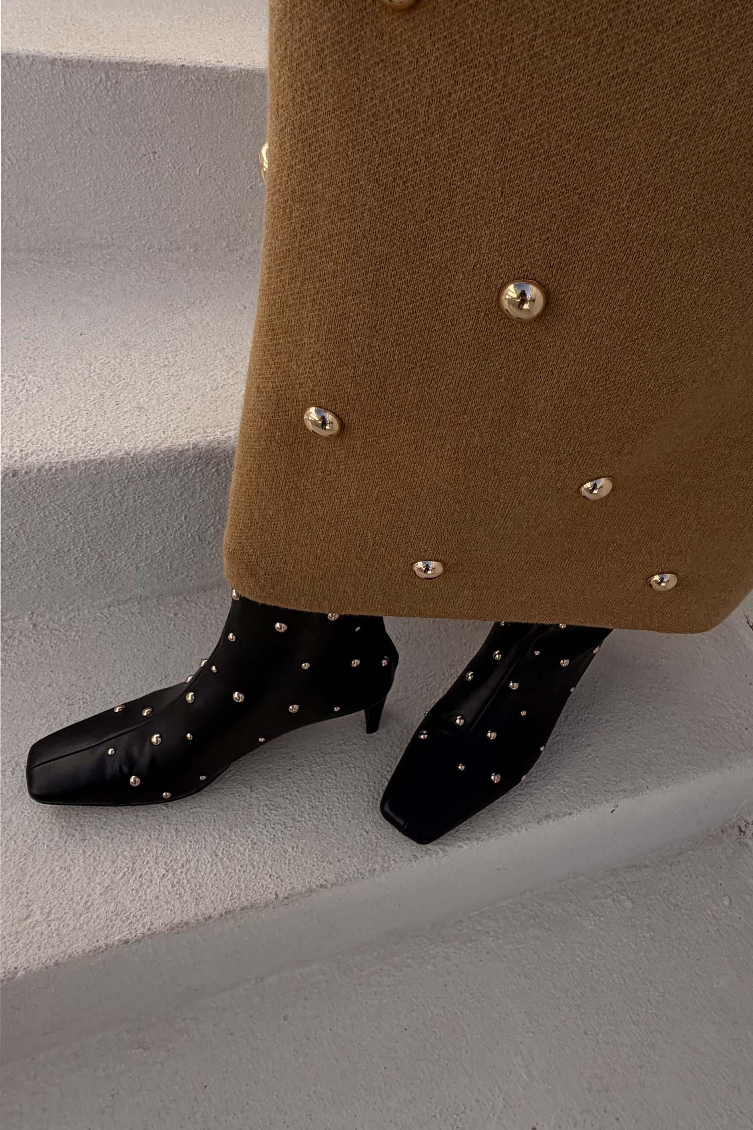 8460-black-leather-boots-with-gold-studs-3.jpg Black Leather Boots with Gold Studs