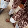 8517-kids-chocolate-bandana-knitted-set-5.webp Kids Chocolate Bandana Knitted Set