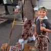 8517-kids-chocolate-bandana-knitted-set-6.webp Kids Chocolate Bandana Knitted Set