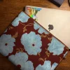 8602-blue-burgundy-poppy-laptop-case-3.webp Blue & Burgundy Poppy Laptop Case