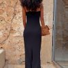 Black Sapna Dress with Ring Detail Petite