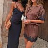 Black Sapna Dress with Ring Detail Petite