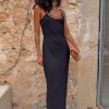 Black Sapna Dress with Ring Detail Petite