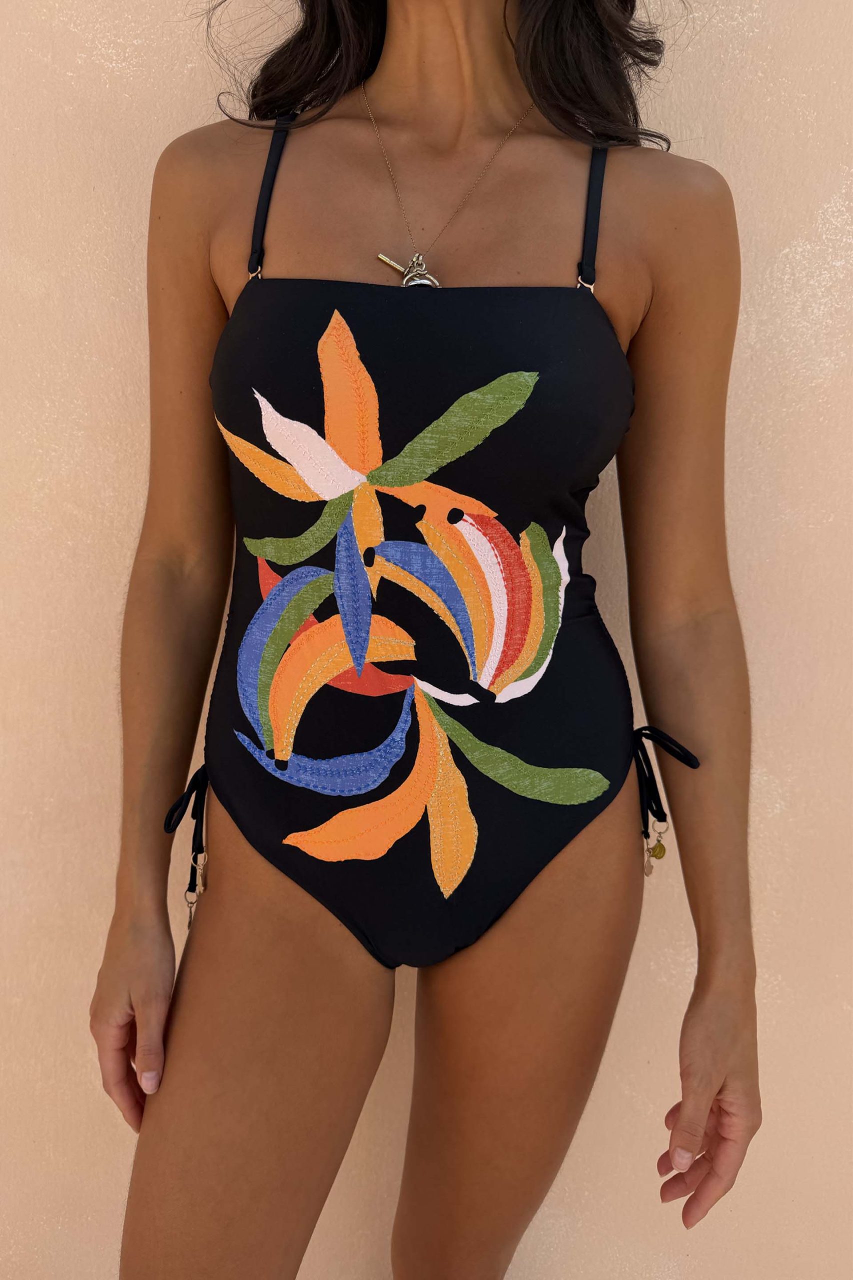Banana Bandeau Swimsuit