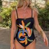 Banana Bandeau Swimsuit