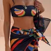 Banana Bandeau Bikini Top