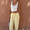974-lemon-pinstripe-studded-ellie-trousers-2.jpg Lemon Pinstripe Studded Ellie Trousers