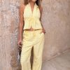 974-lemon-pinstripe-studded-ellie-trousers-4.jpg Lemon Pinstripe Studded Ellie Trousers